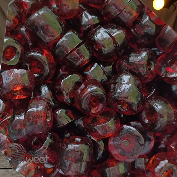 Мармелад желейний "Jelly Donuts" Cмак коли. Вага 0,5 кг. З підсолоджувачами. Жувальні цукерки без цукру, низькокалорійні, без глютену JD05CLA фото